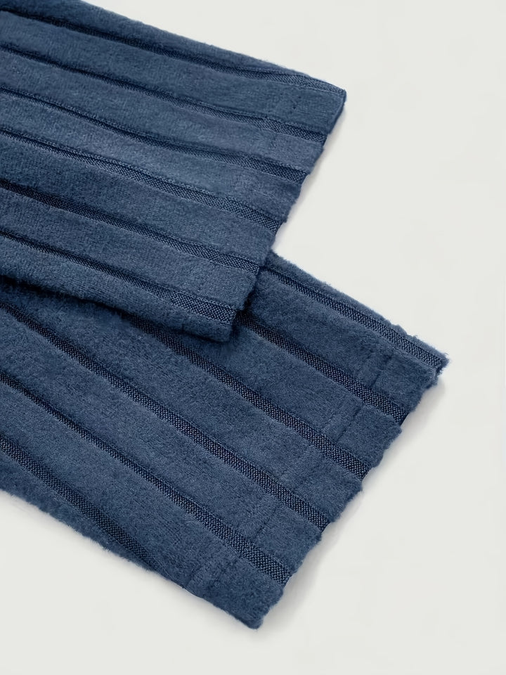 Hoogelastische Heren Nieuw Gebreide Pullover Ronde Hals Lente Herfst Basislaag Shirt