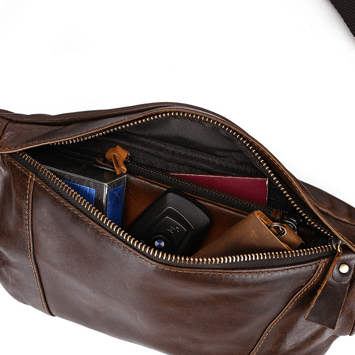 Vintage Leather Waist Bag