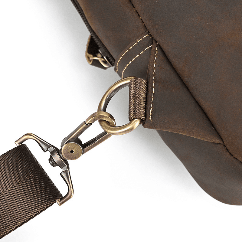 Vintage Leather Sling Shoulder Bag