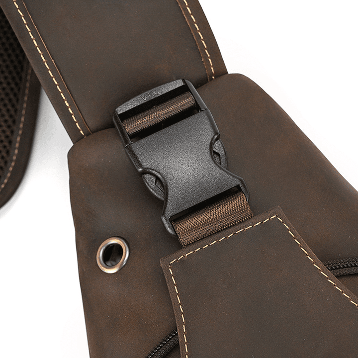 Vintage Leather Sling Shoulder Bag