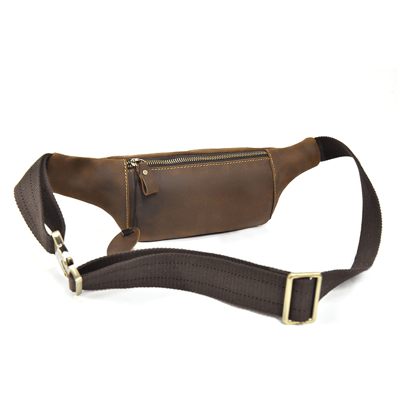 Vintage Leather Waist Bag