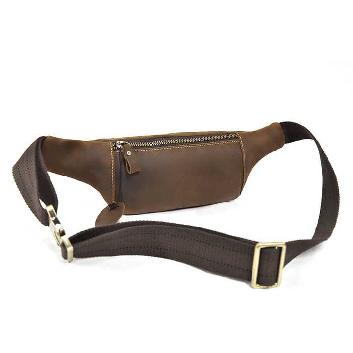 Vintage Leather Waist Bag