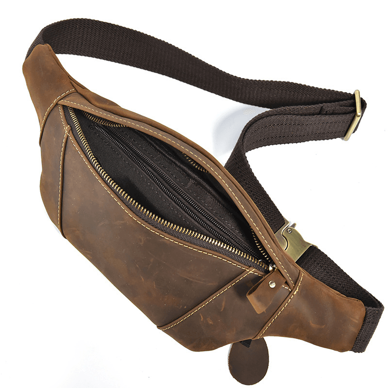 Vintage Leather Waist Bag