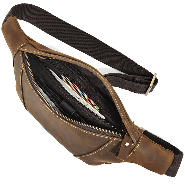Vintage Leather Waist Bag