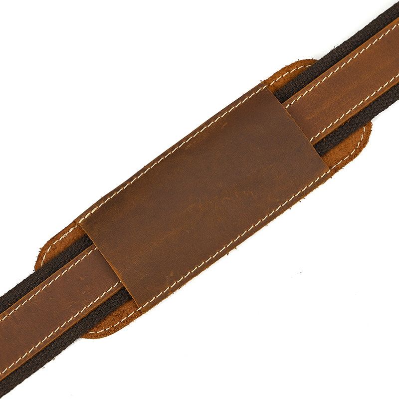 Vintage Leather Camera Shoulder Bag