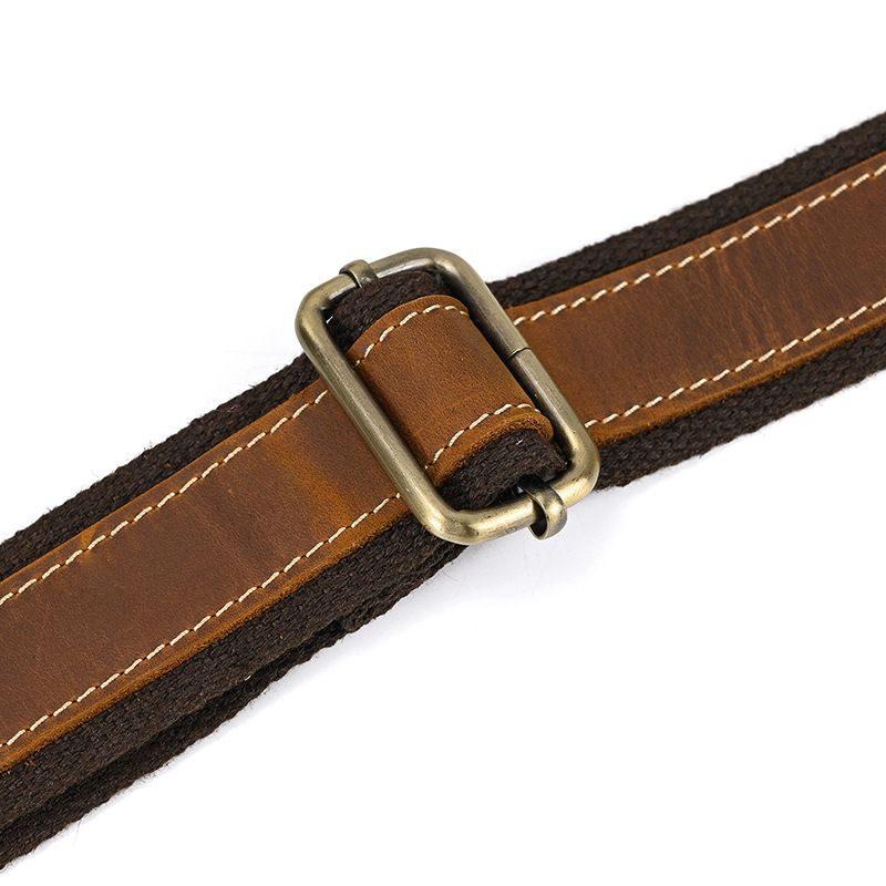 Vintage Leather Camera Shoulder Bag