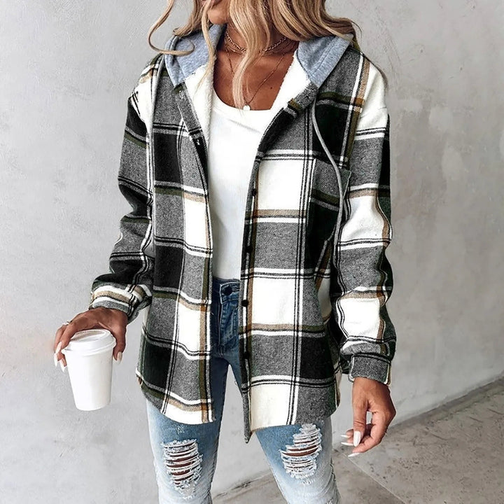Celina - Ciepła Stylowa Kurtka Overshirt
