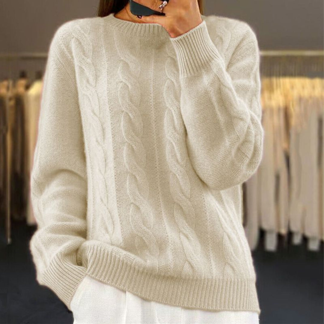 Marianna – Sweter z Długim Rękawem
