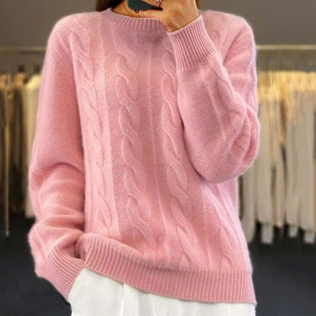 Marianna – Sweter z Długim Rękawem