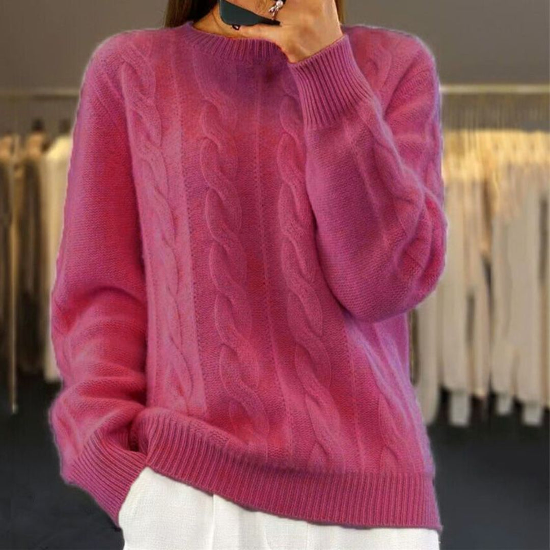 Marianna – Sweter z Długim Rękawem